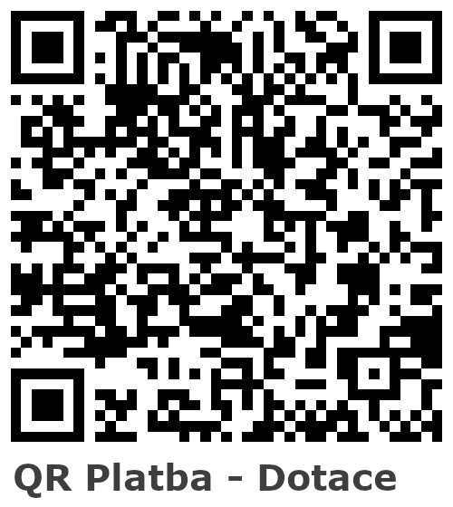 QR kód pro příspěvek na účet